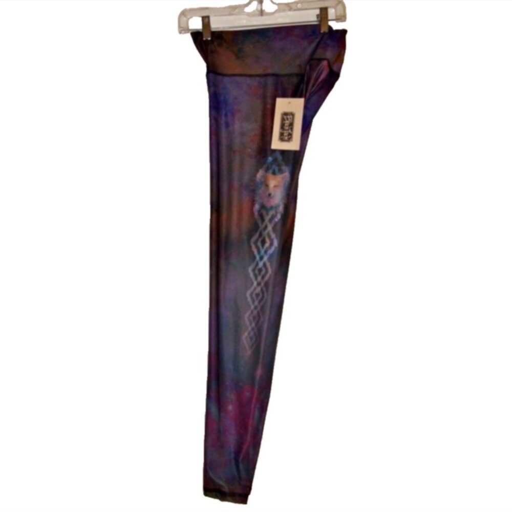 Blackjack Fox Print Yoga Legging